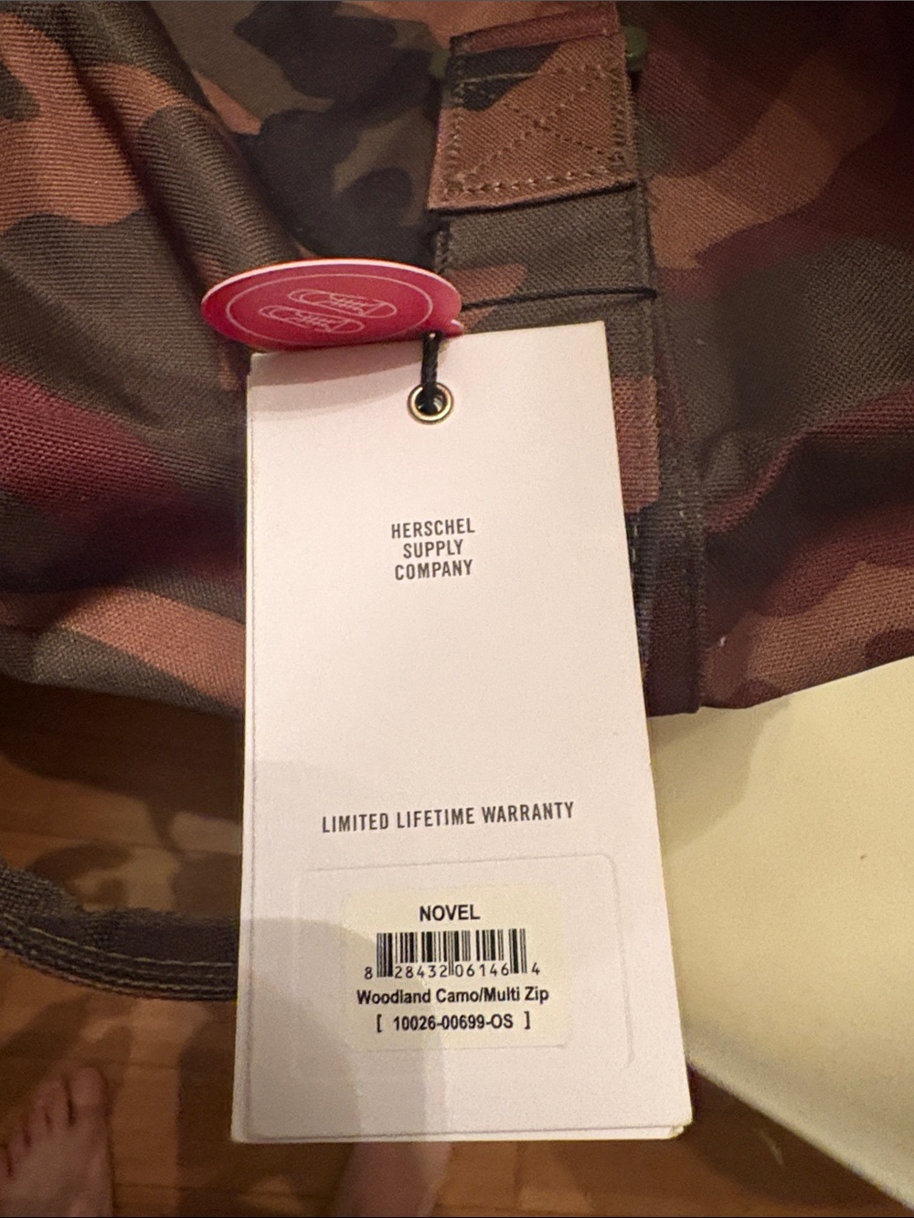 Herschel Supply Company Woodland Camo Tote - Brown/Green - Picture 2 of 7